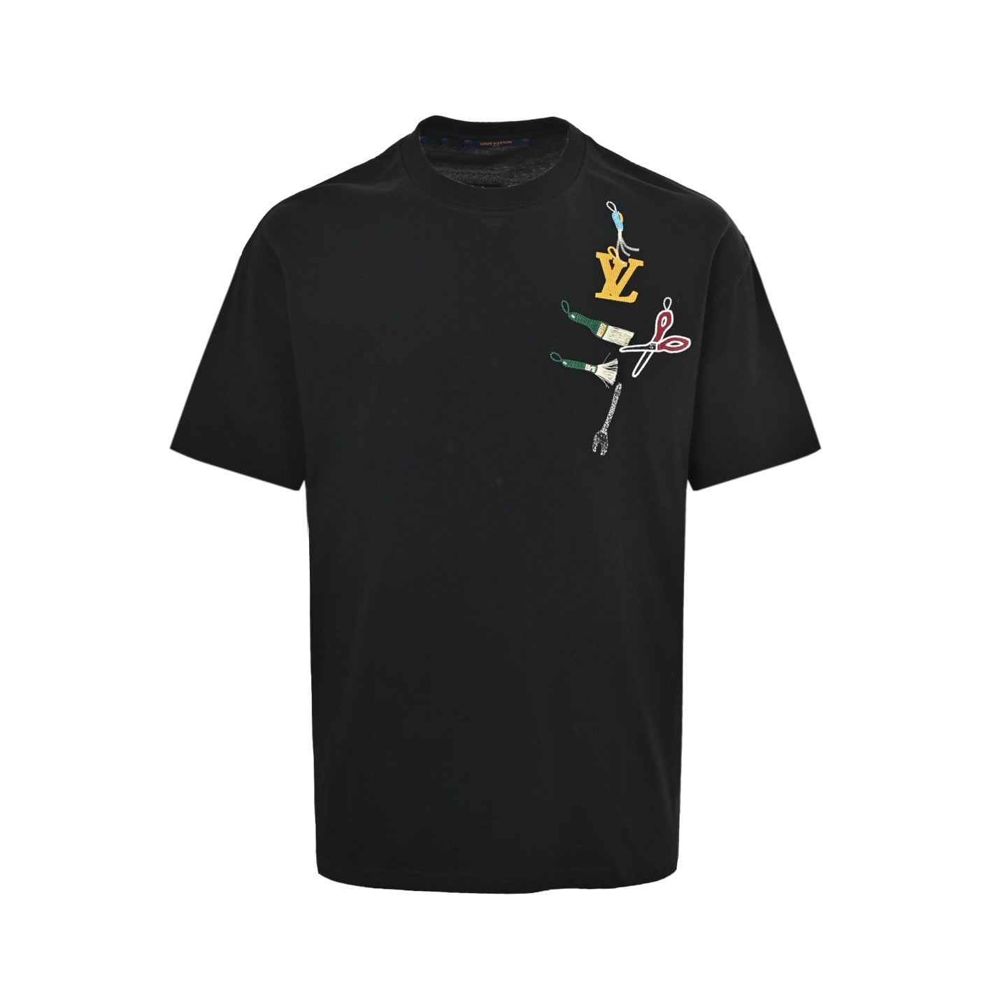 White and Black T-shirt