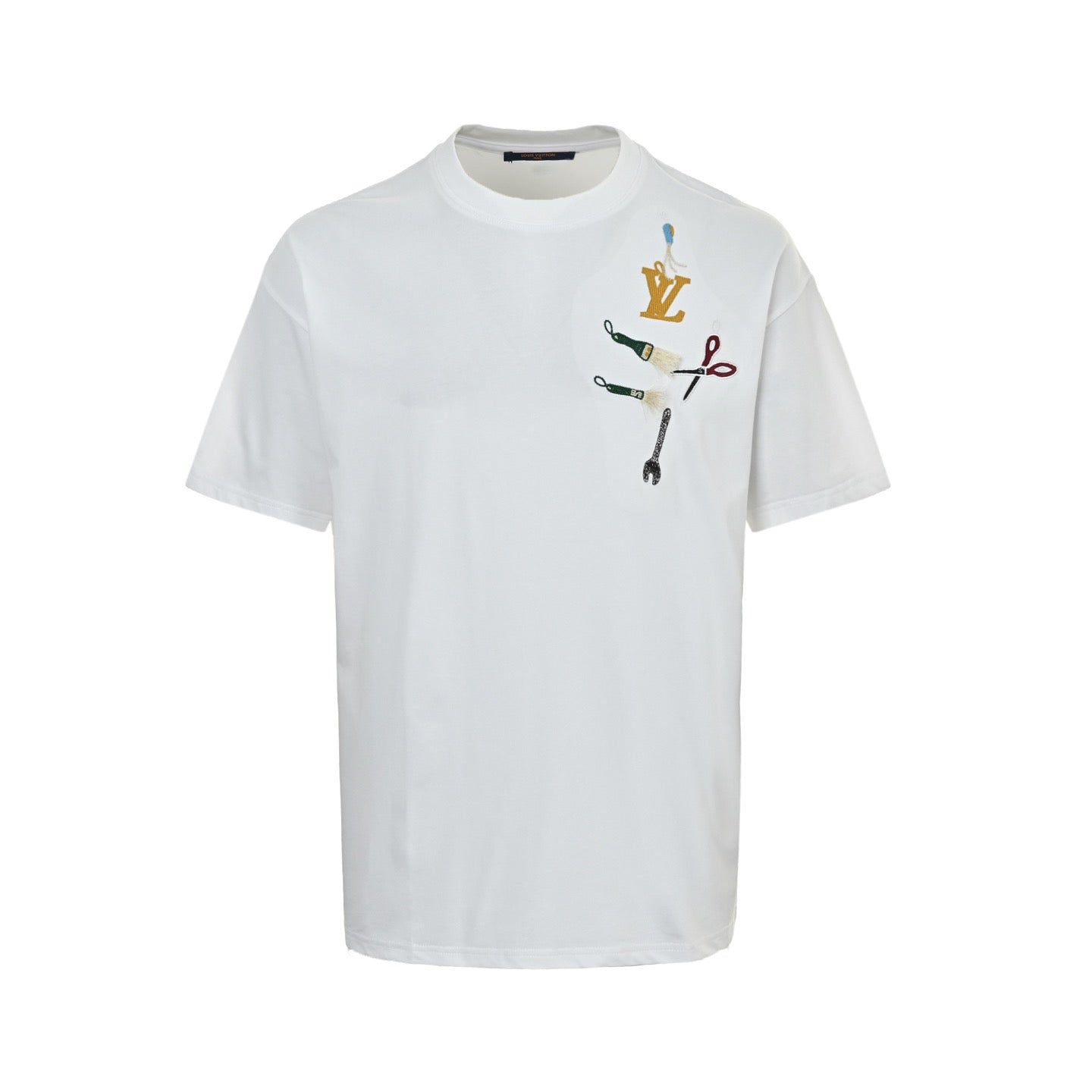 White and Black T-shirt