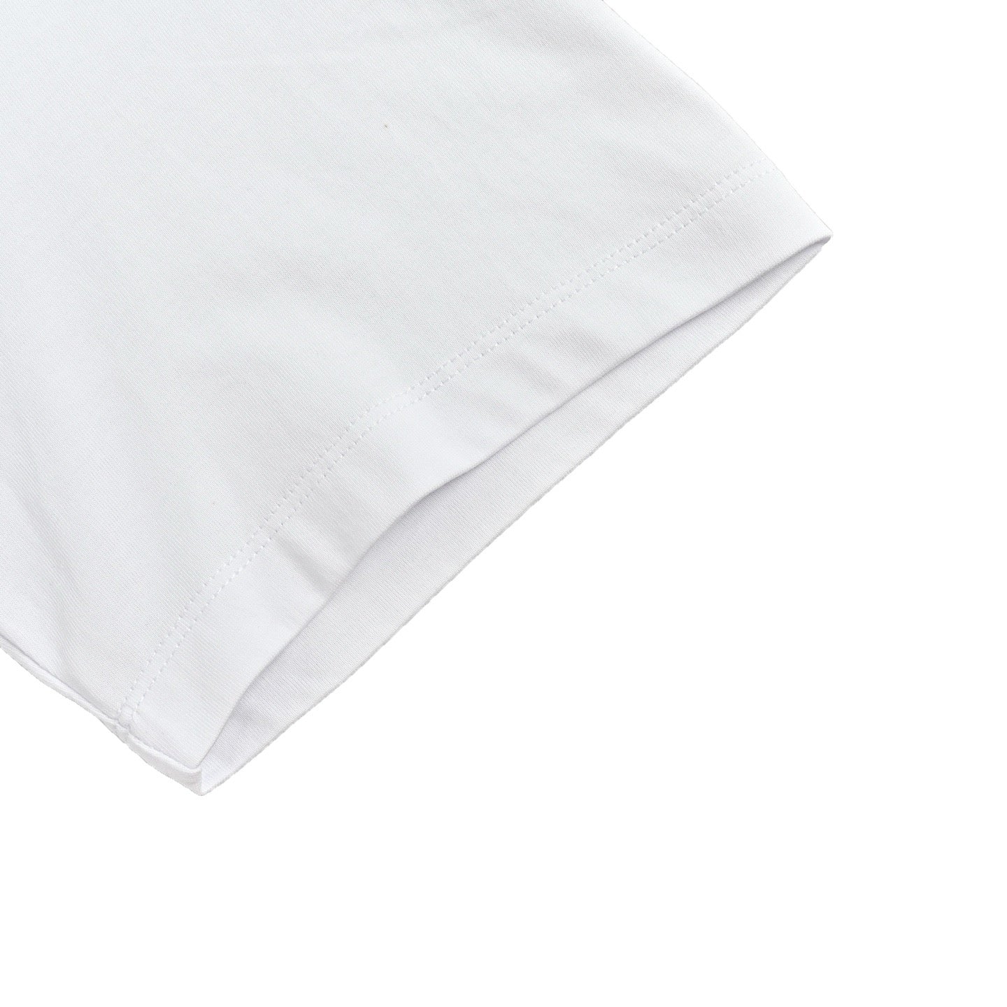 White and Black T-shirt