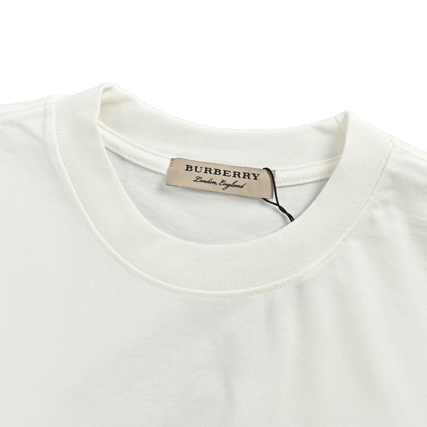White and Black T-shirt