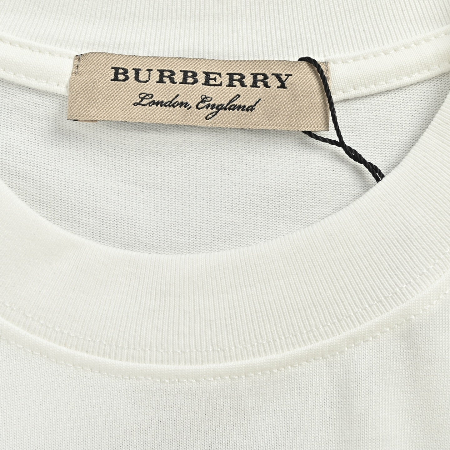 White and Black T-shirt