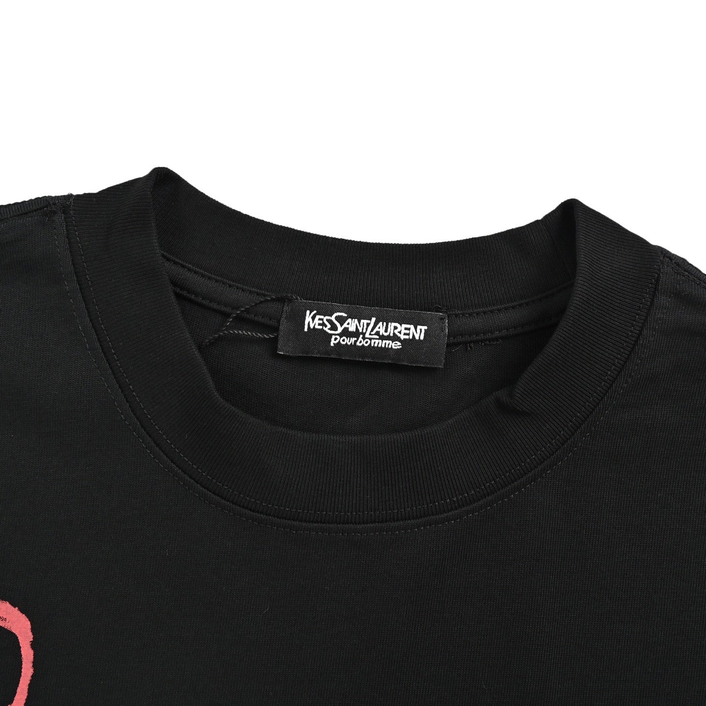 White and Black T-shirt