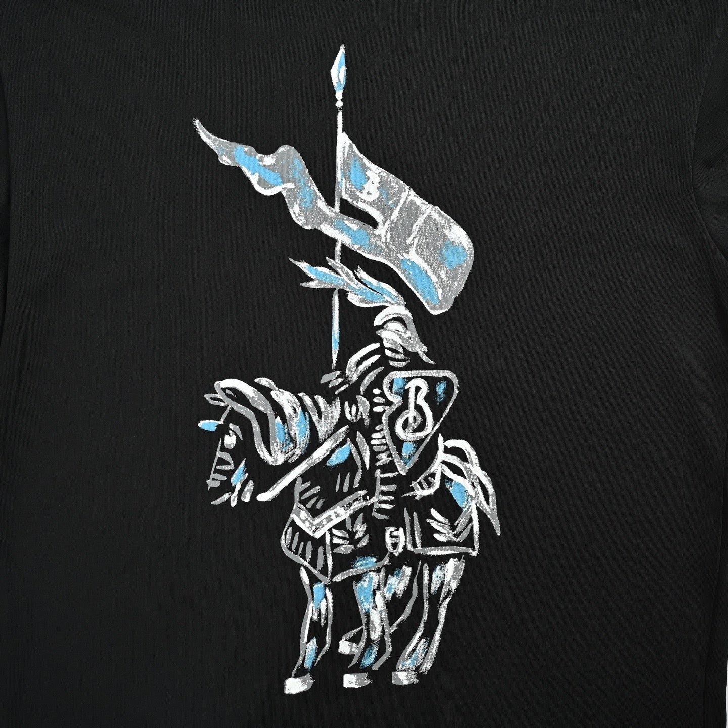 White and Black T-shirt