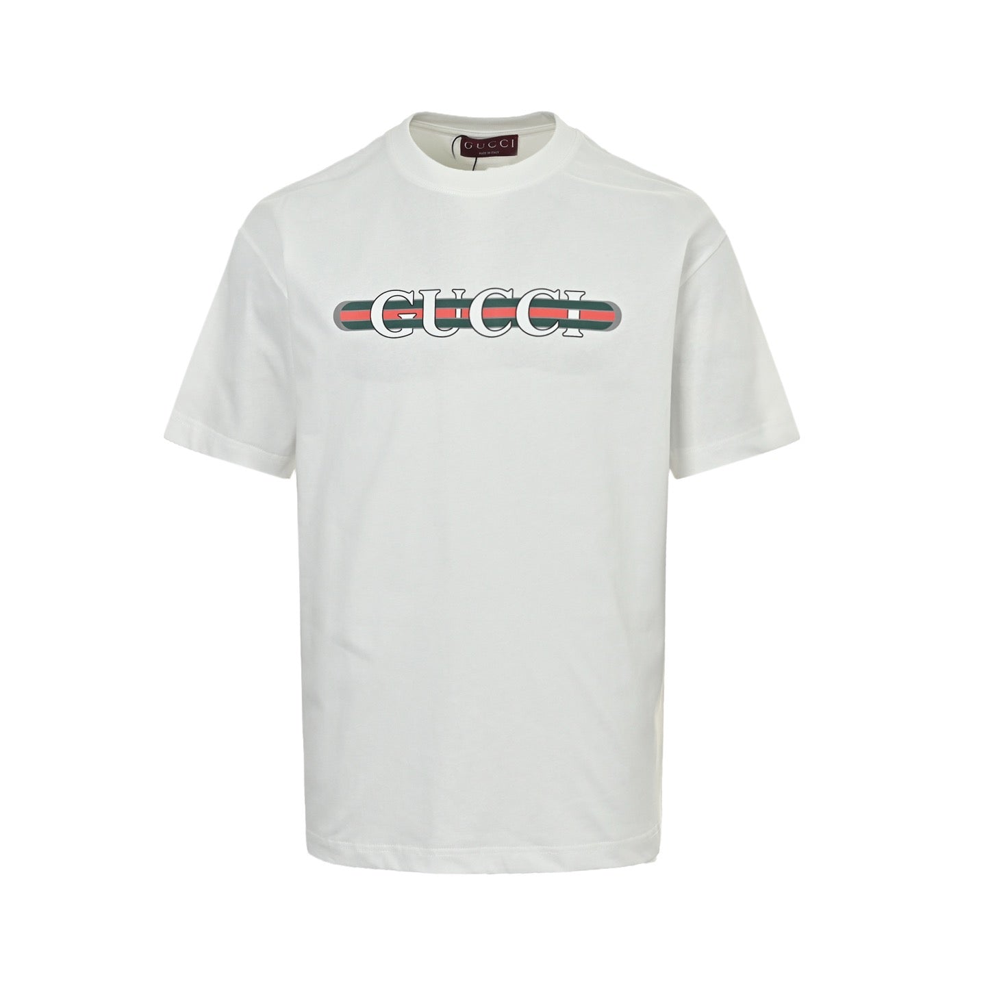 White and Black T-shirt