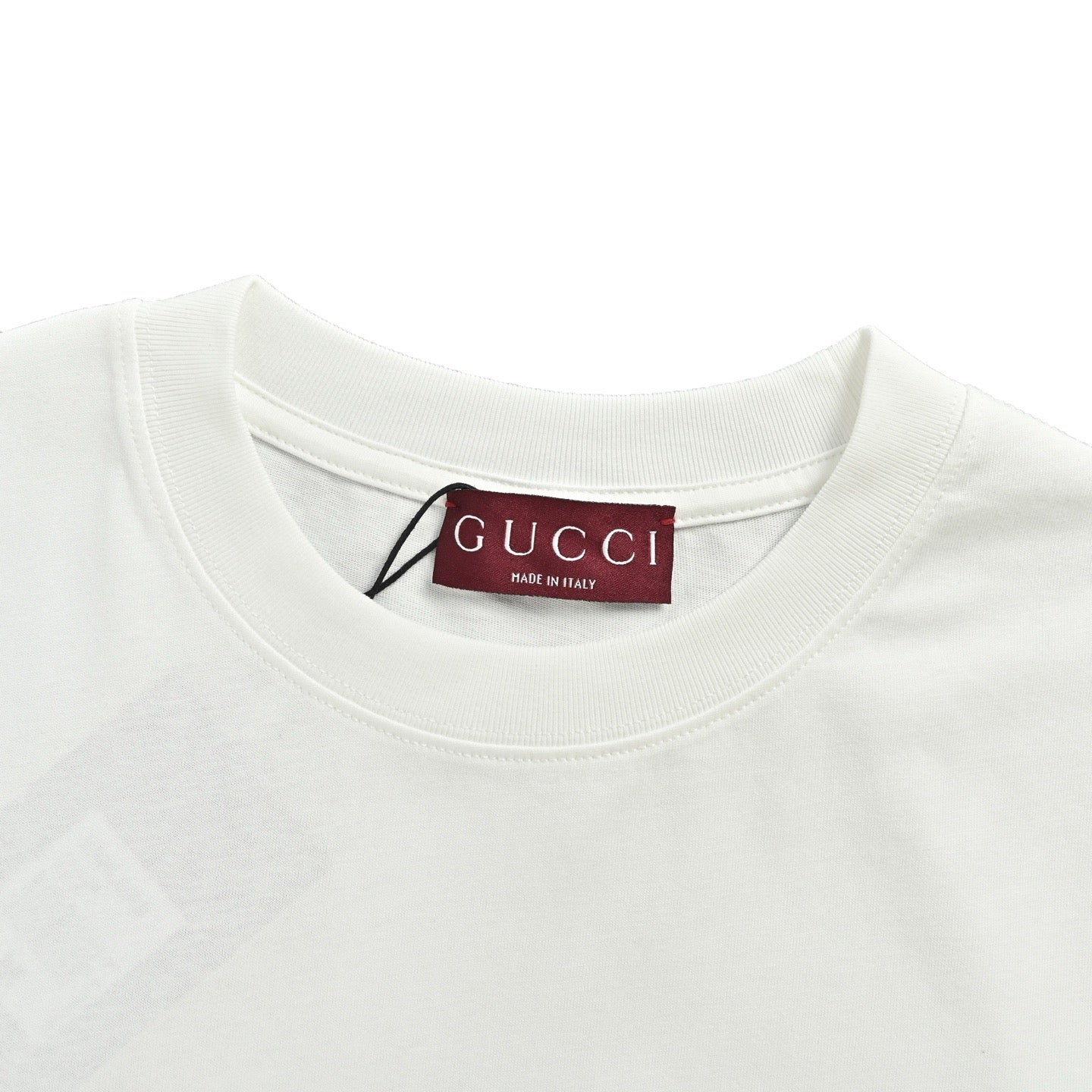 White and Black T-shirt