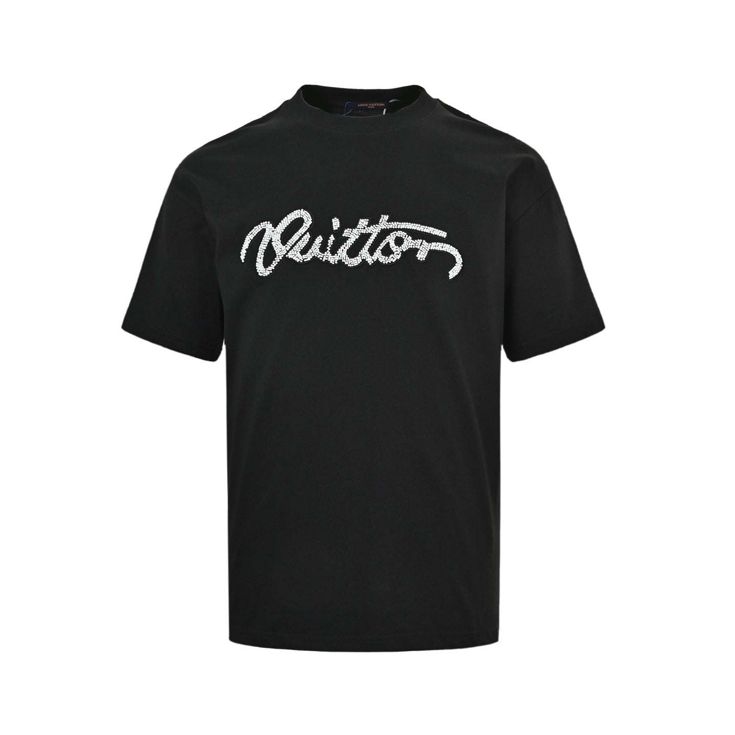 White and Black T-shirt
