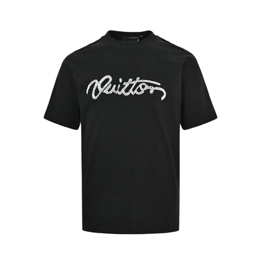 White and Black T-shirt