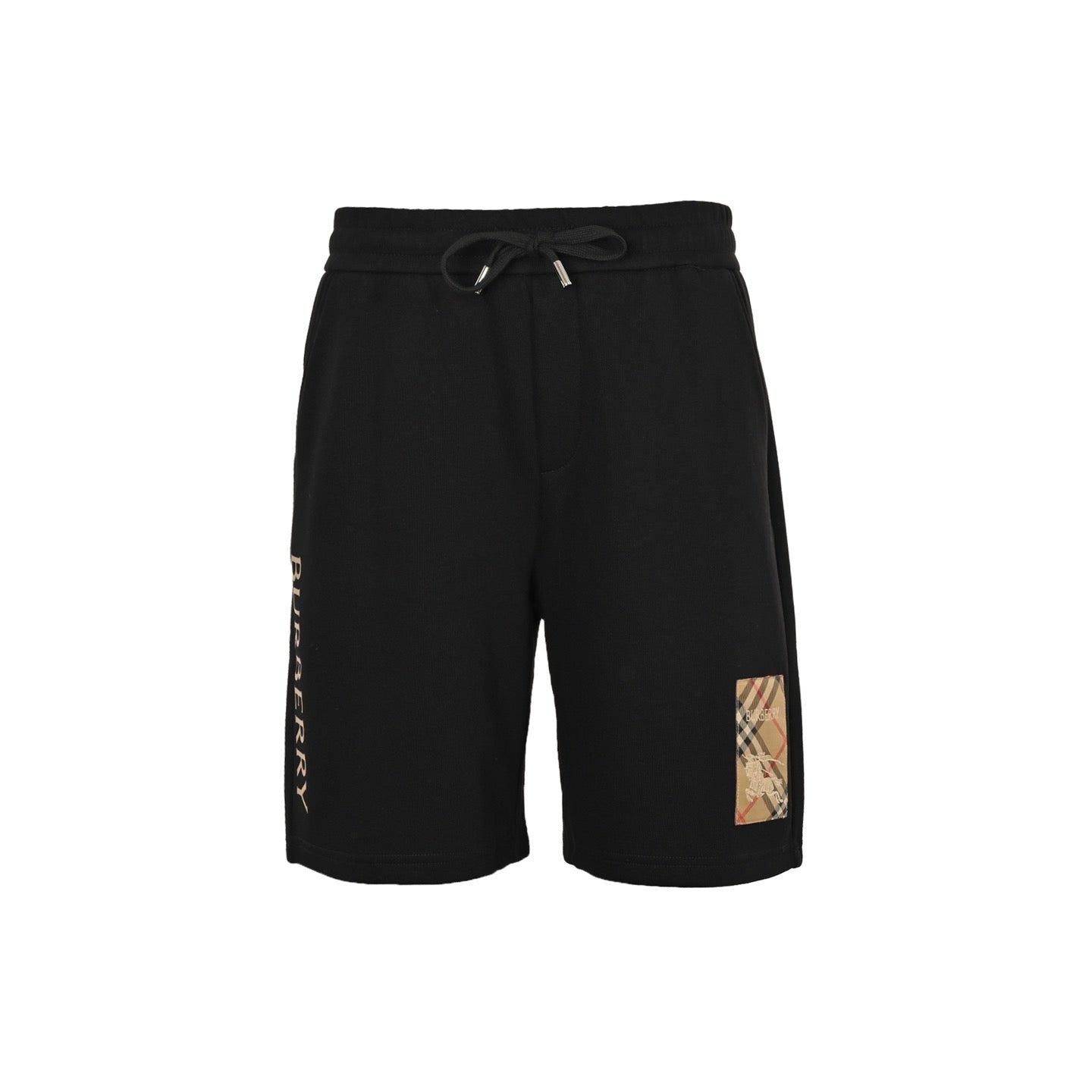 Black and Off-white Short