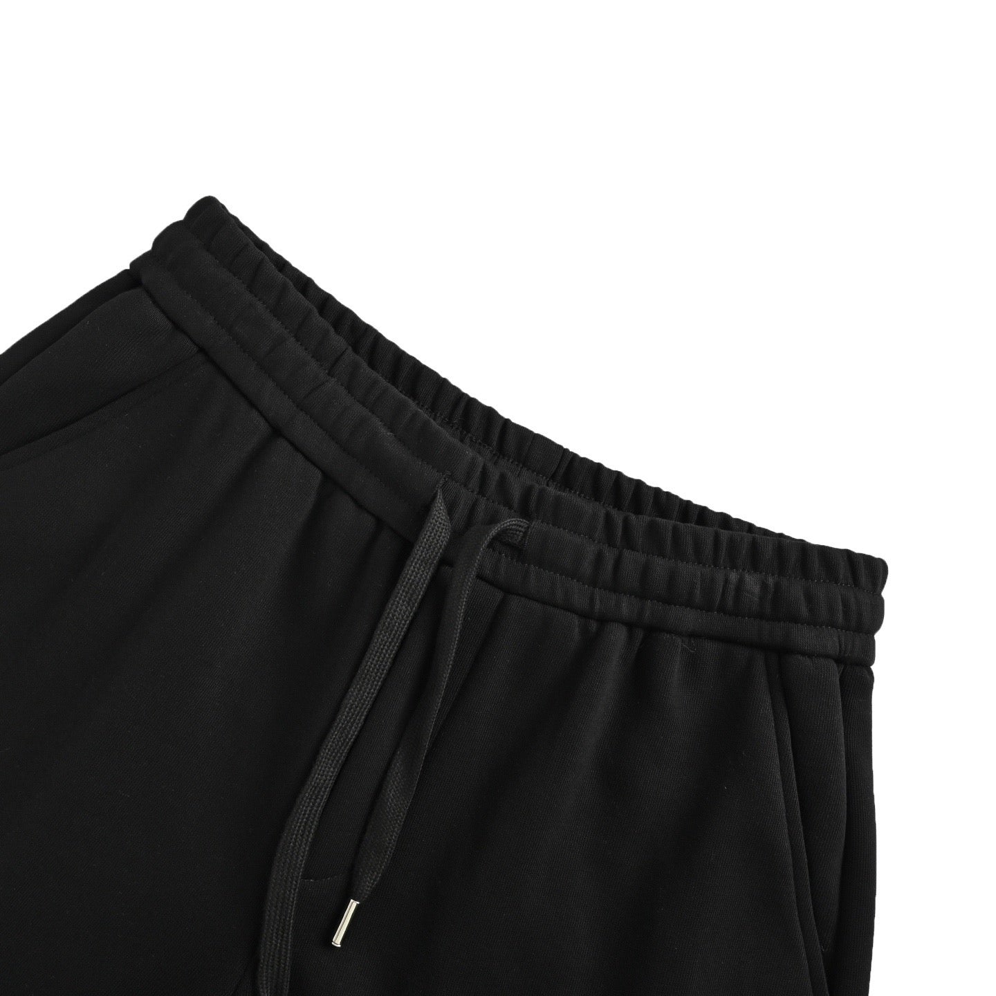 Black and Off-white Short