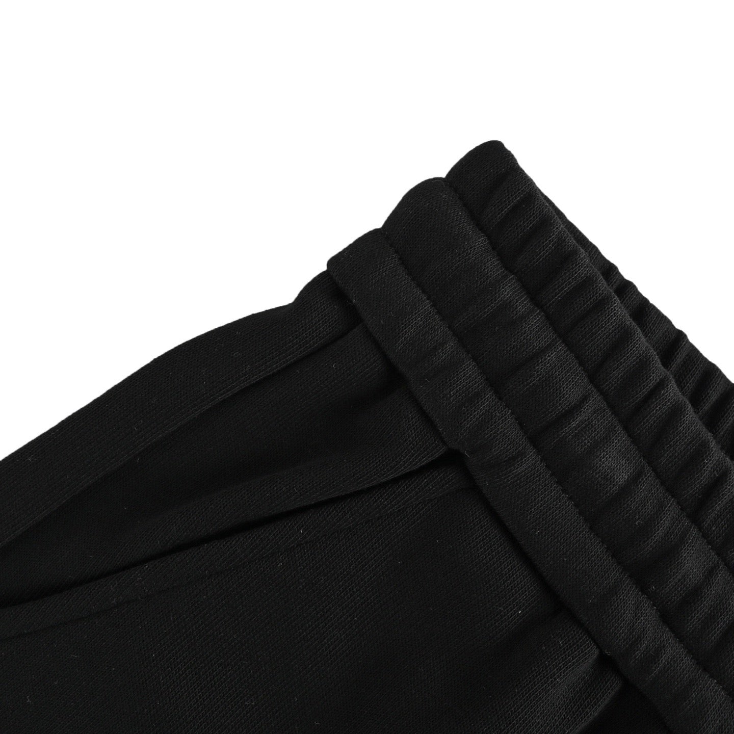 Black and Off-white Short