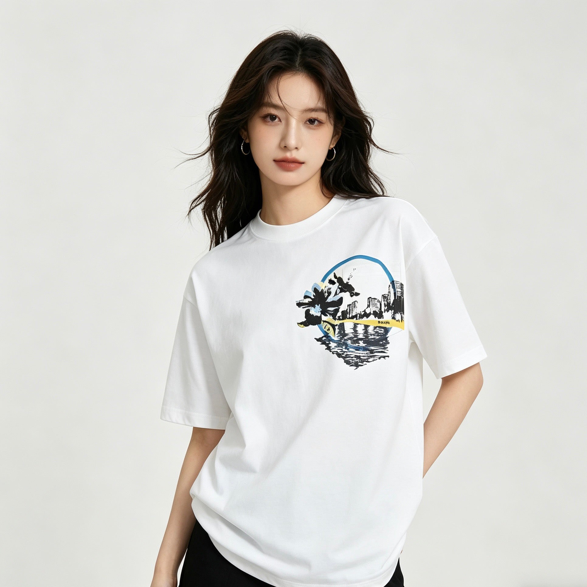 Black and White T-shirt
