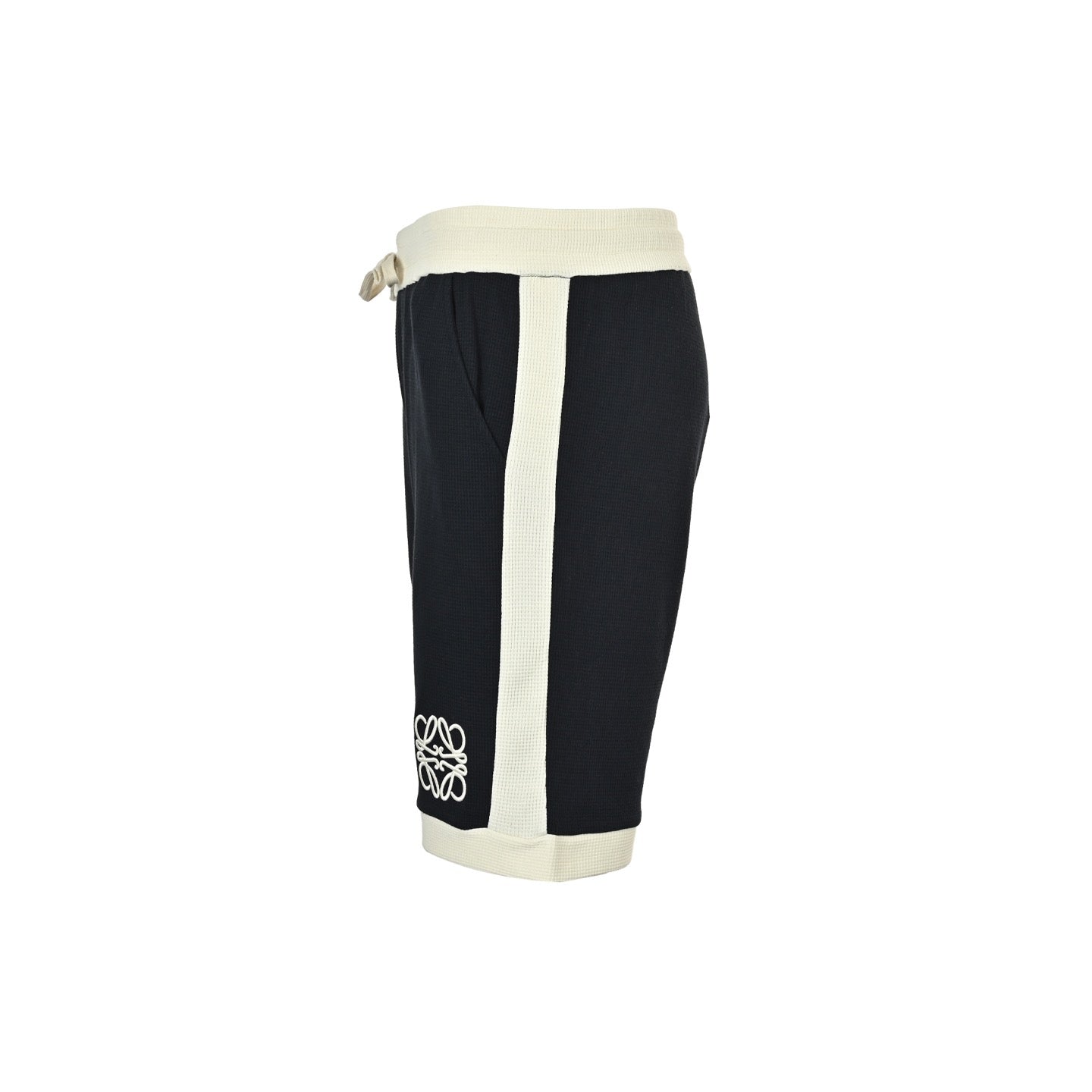 Black and Off-white Short