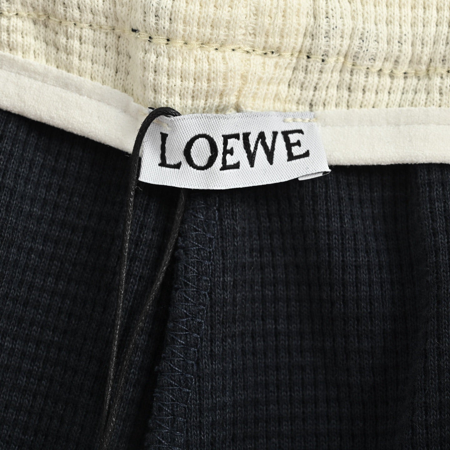 Black and Off-white Short