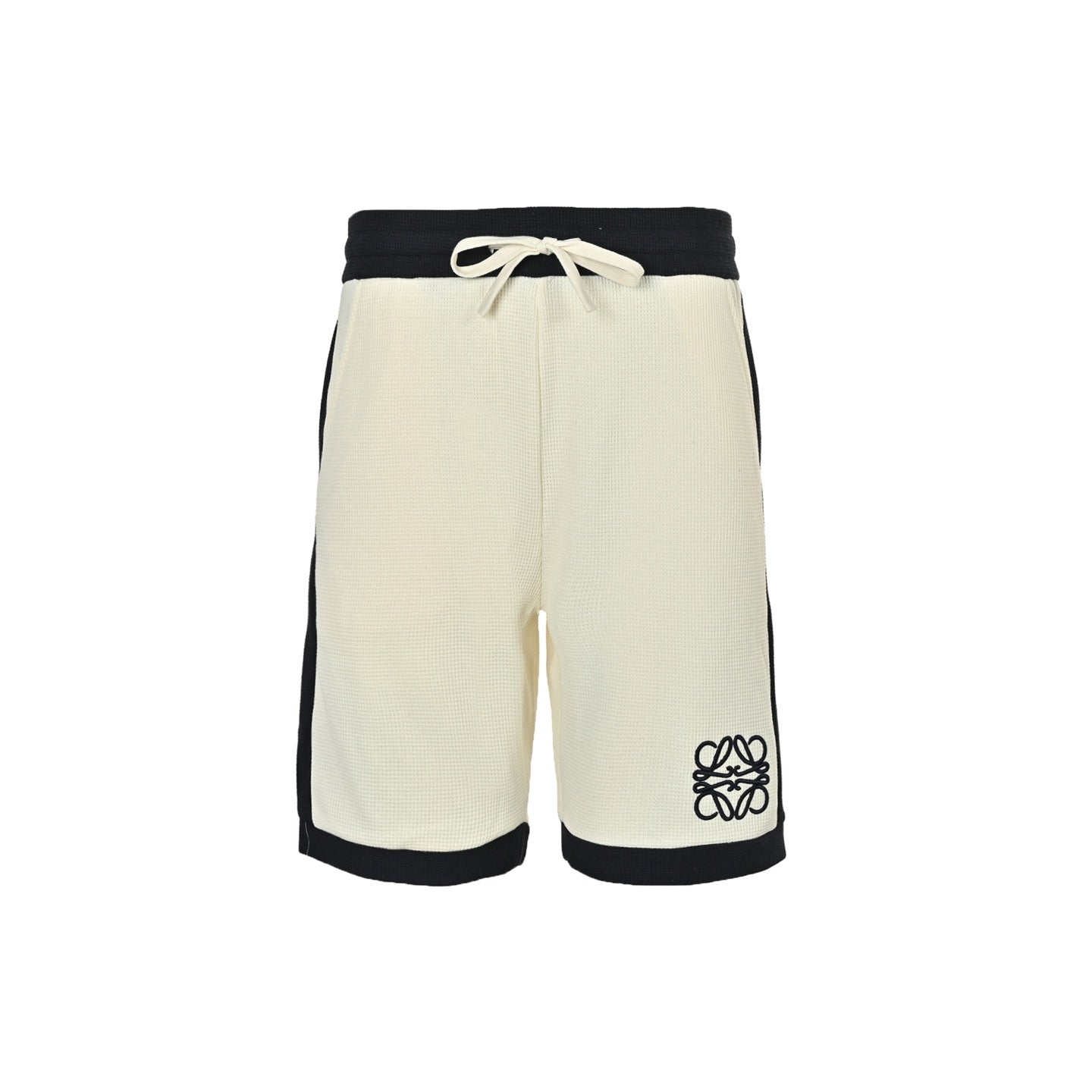 Black and Off-white Short