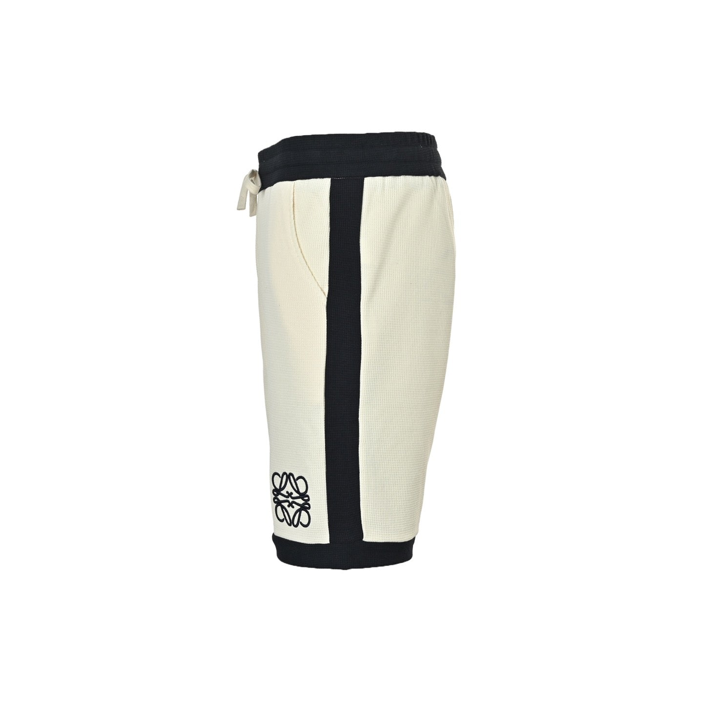 Black and Off-white Short