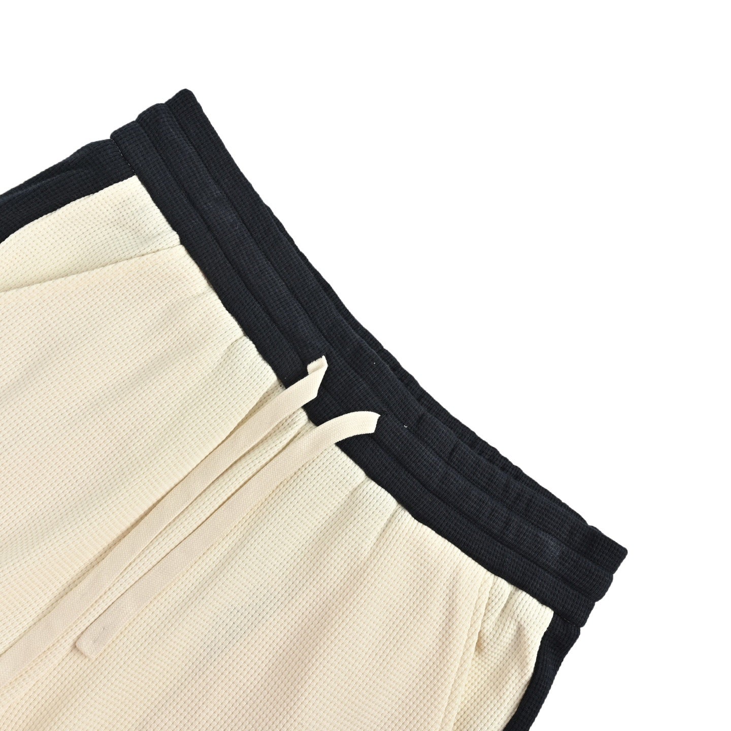 Black and Off-white Short