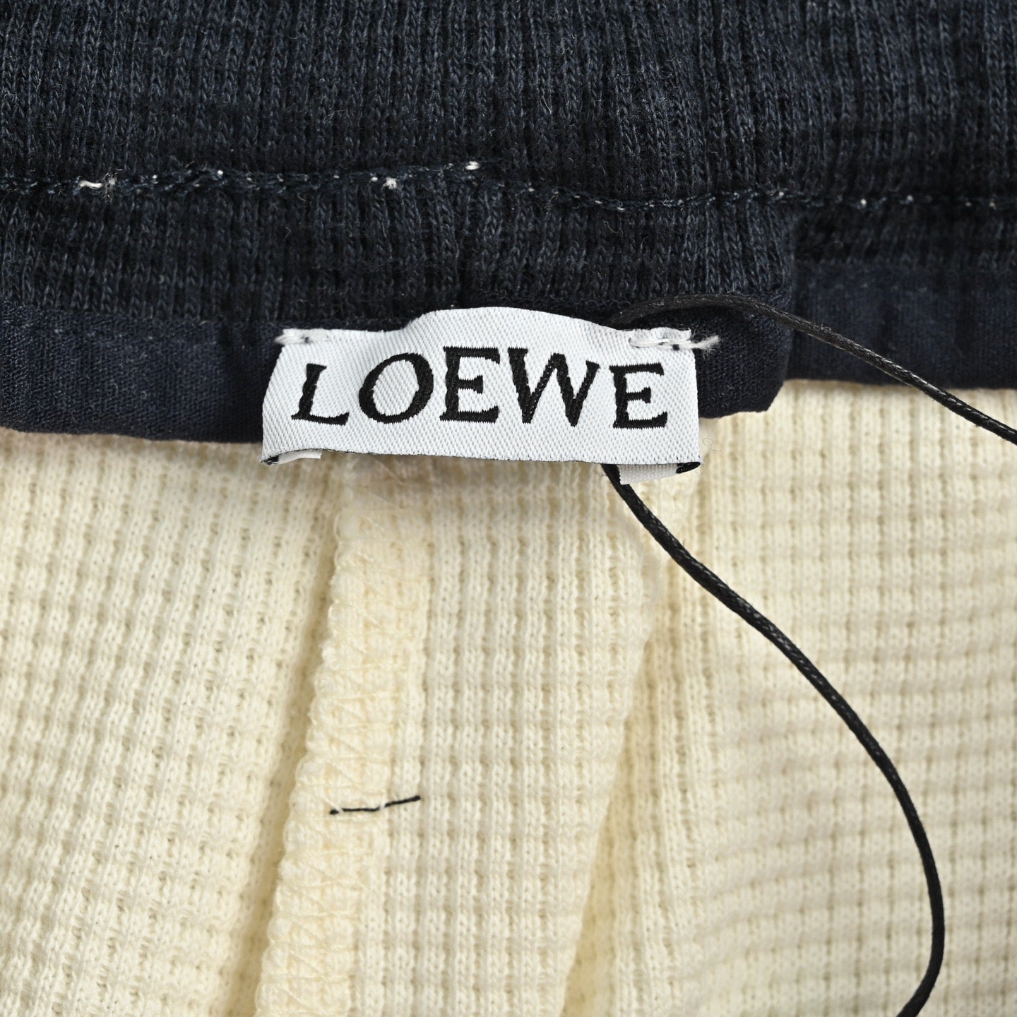 Black and Off-white Short