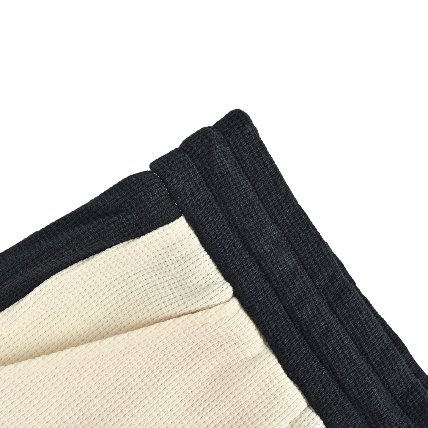Black and Off-white Short