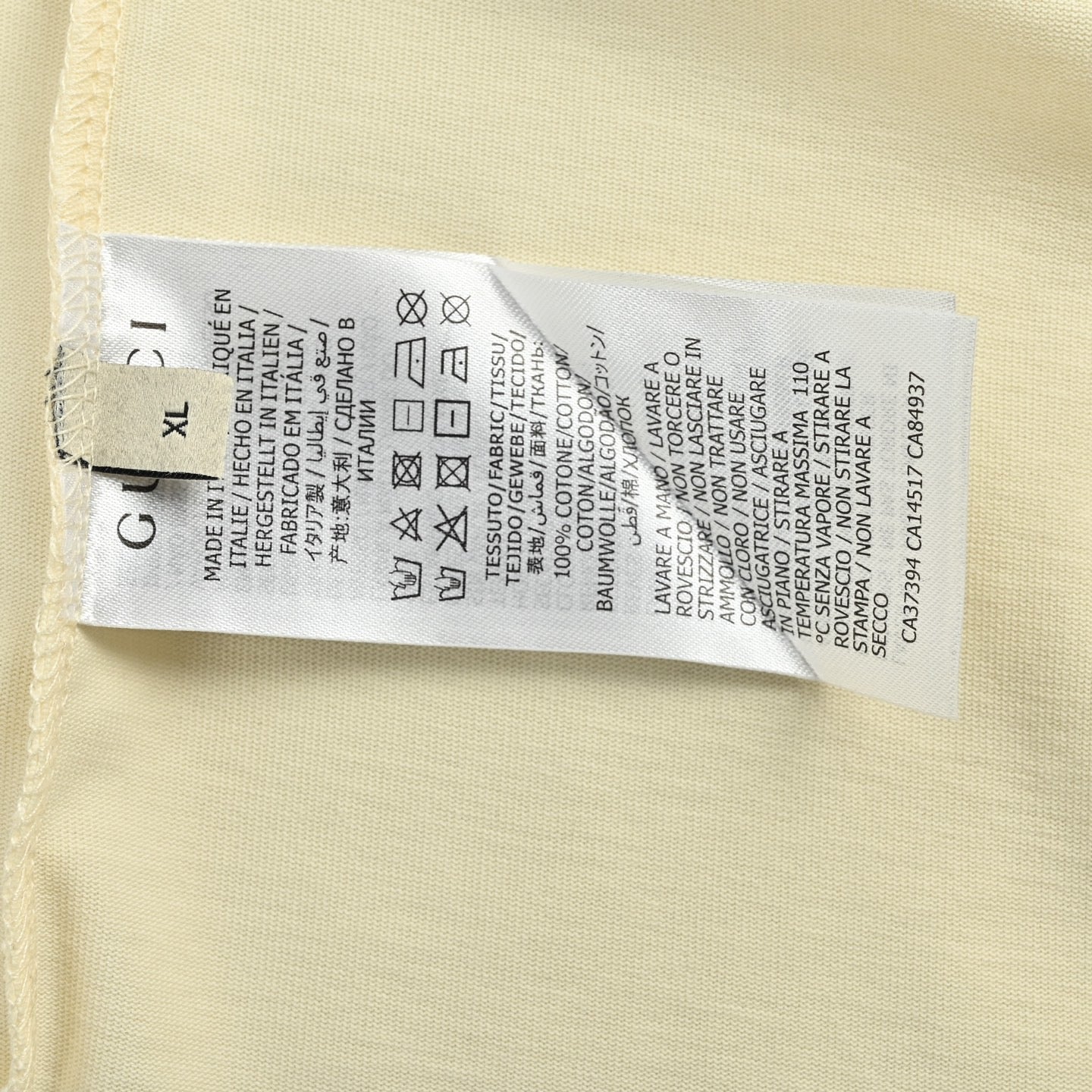 Off-white T-shirt