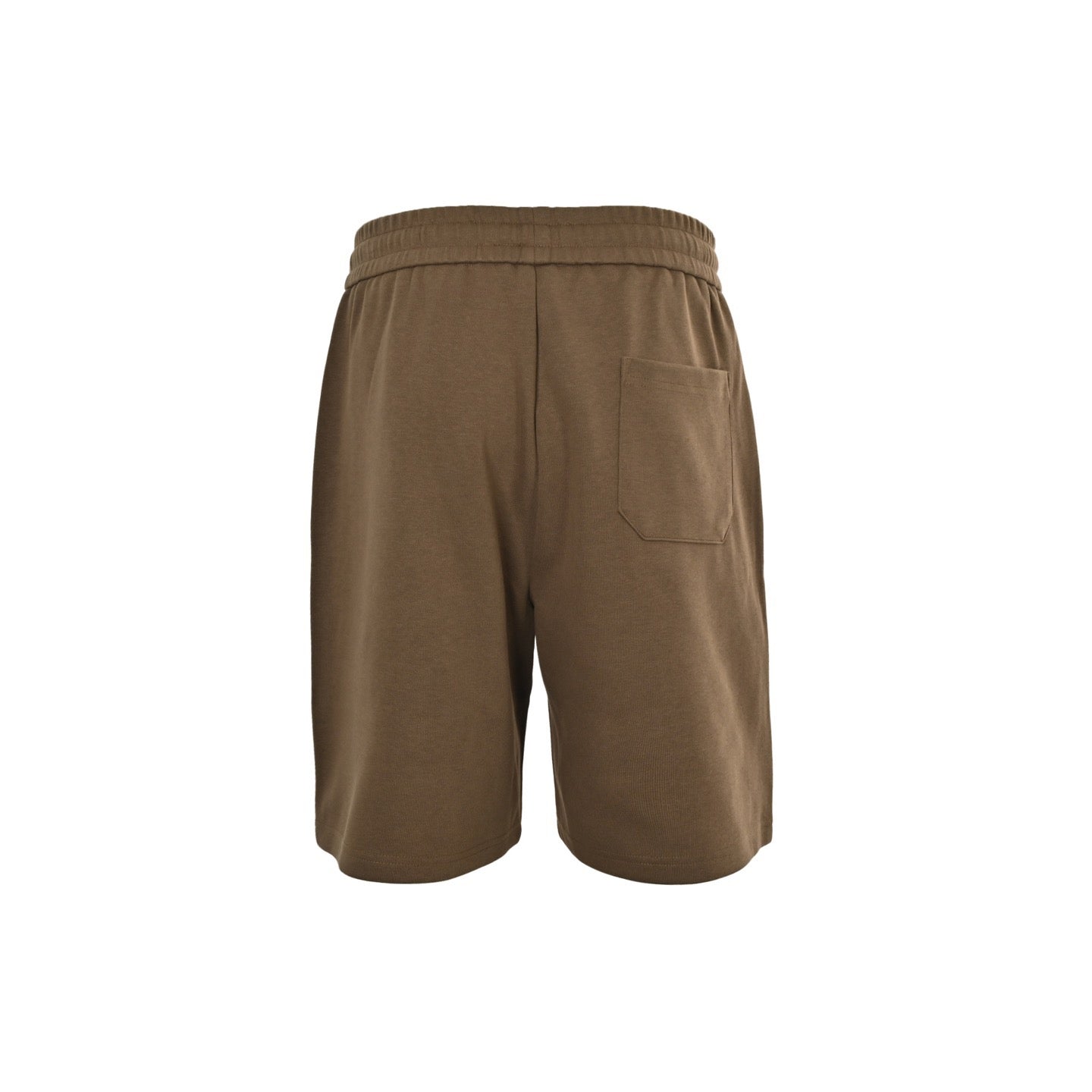 Brown and Off-white Short