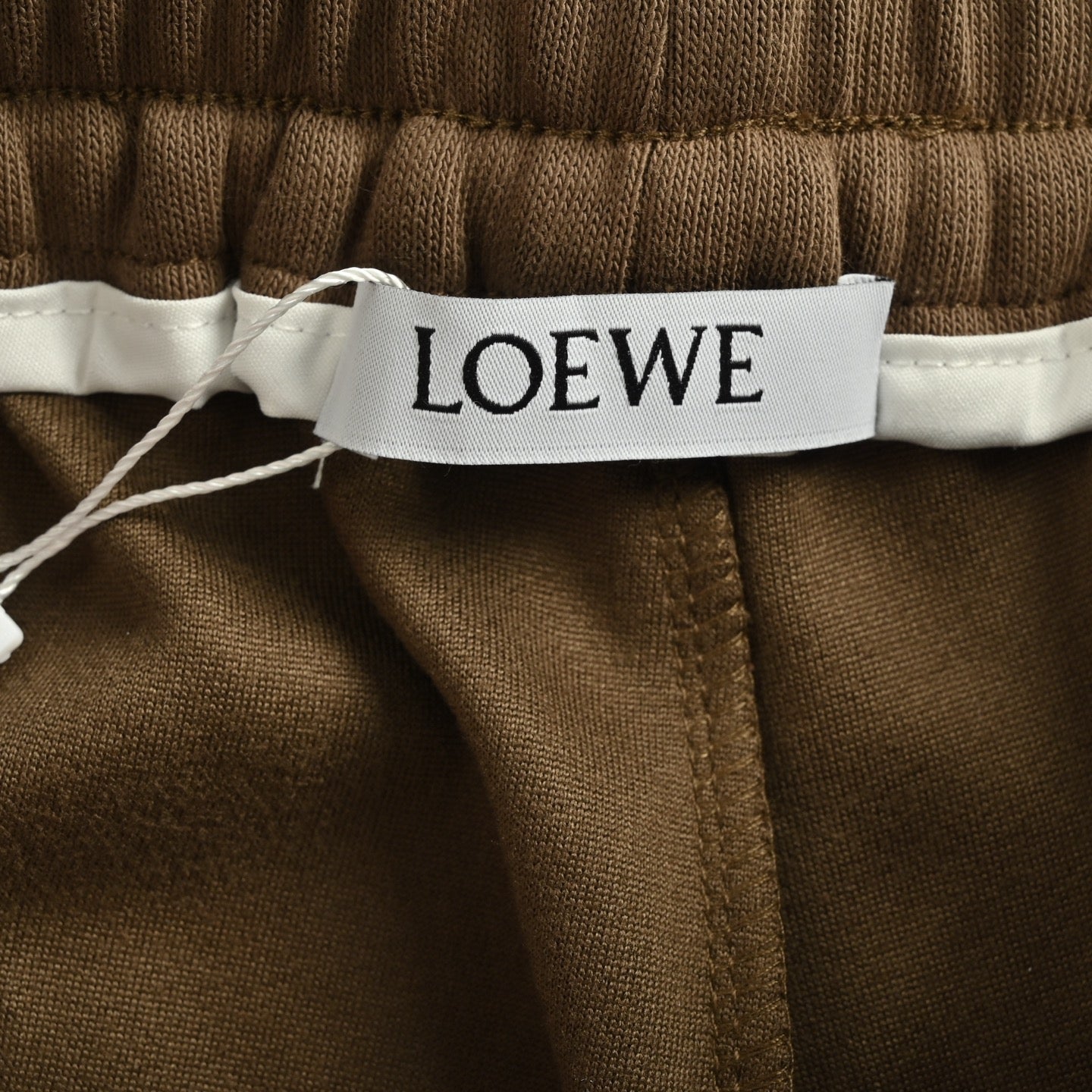 Brown and Off-white Short