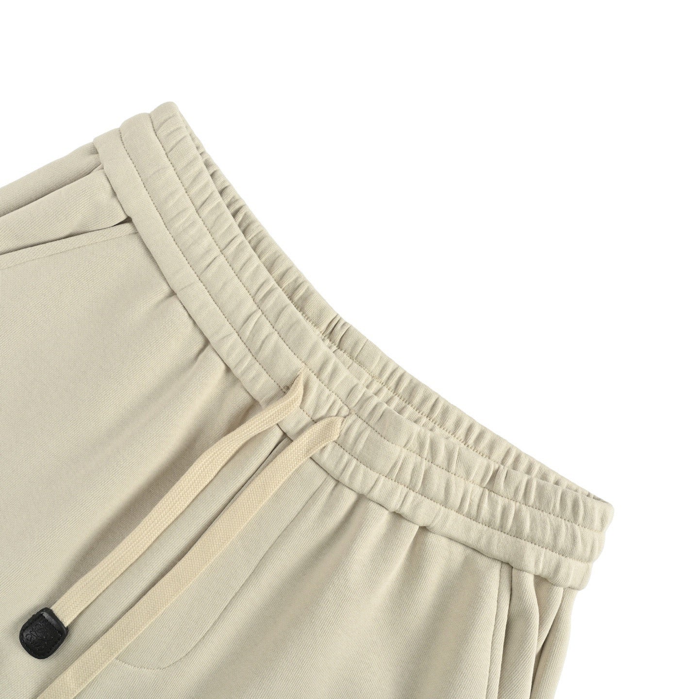 Brown and Off-white Short
