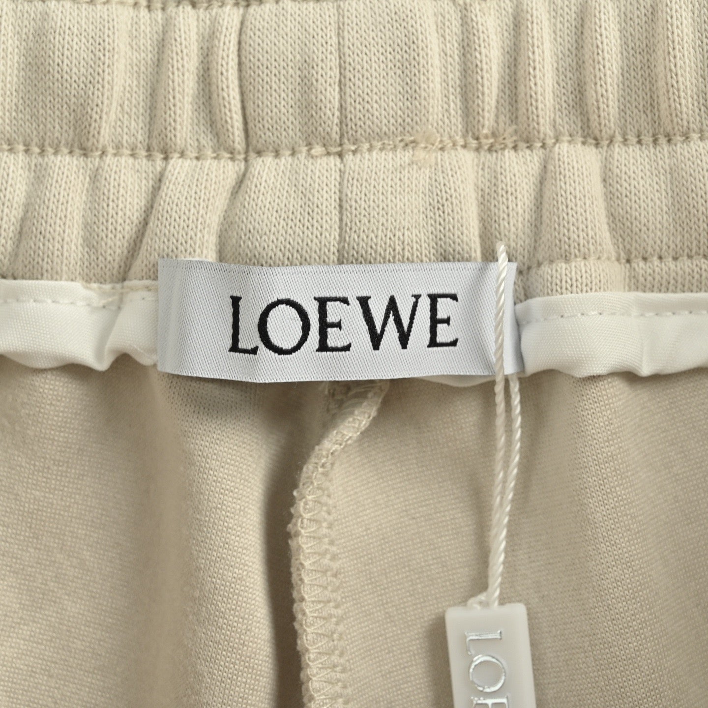 Brown and Off-white Short