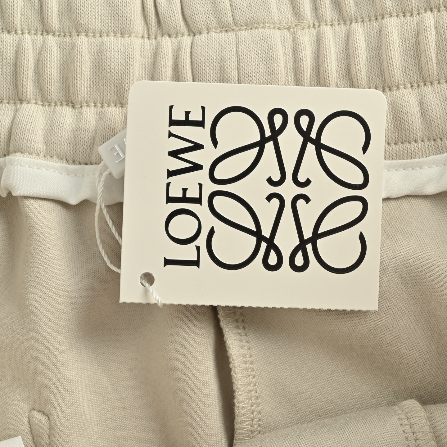 Brown and Off-white Short