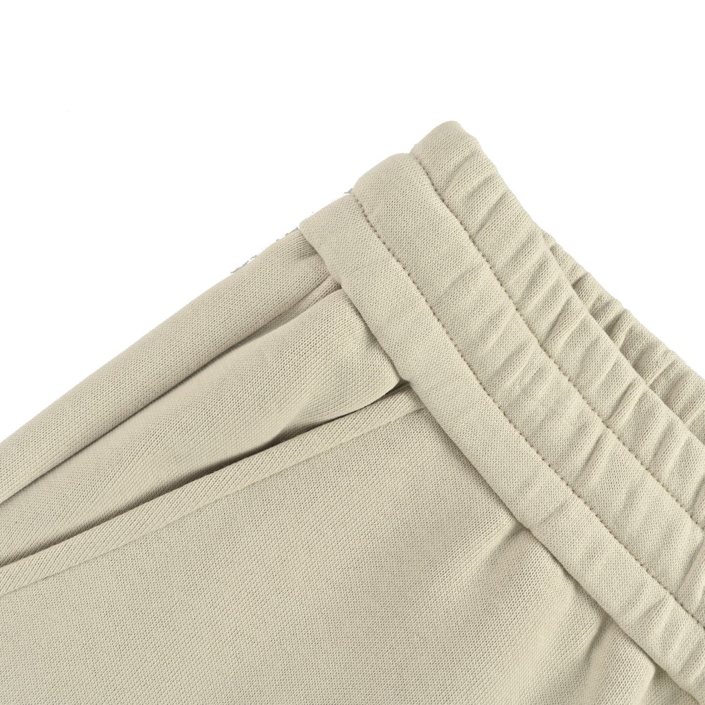 Brown and Off-white Short