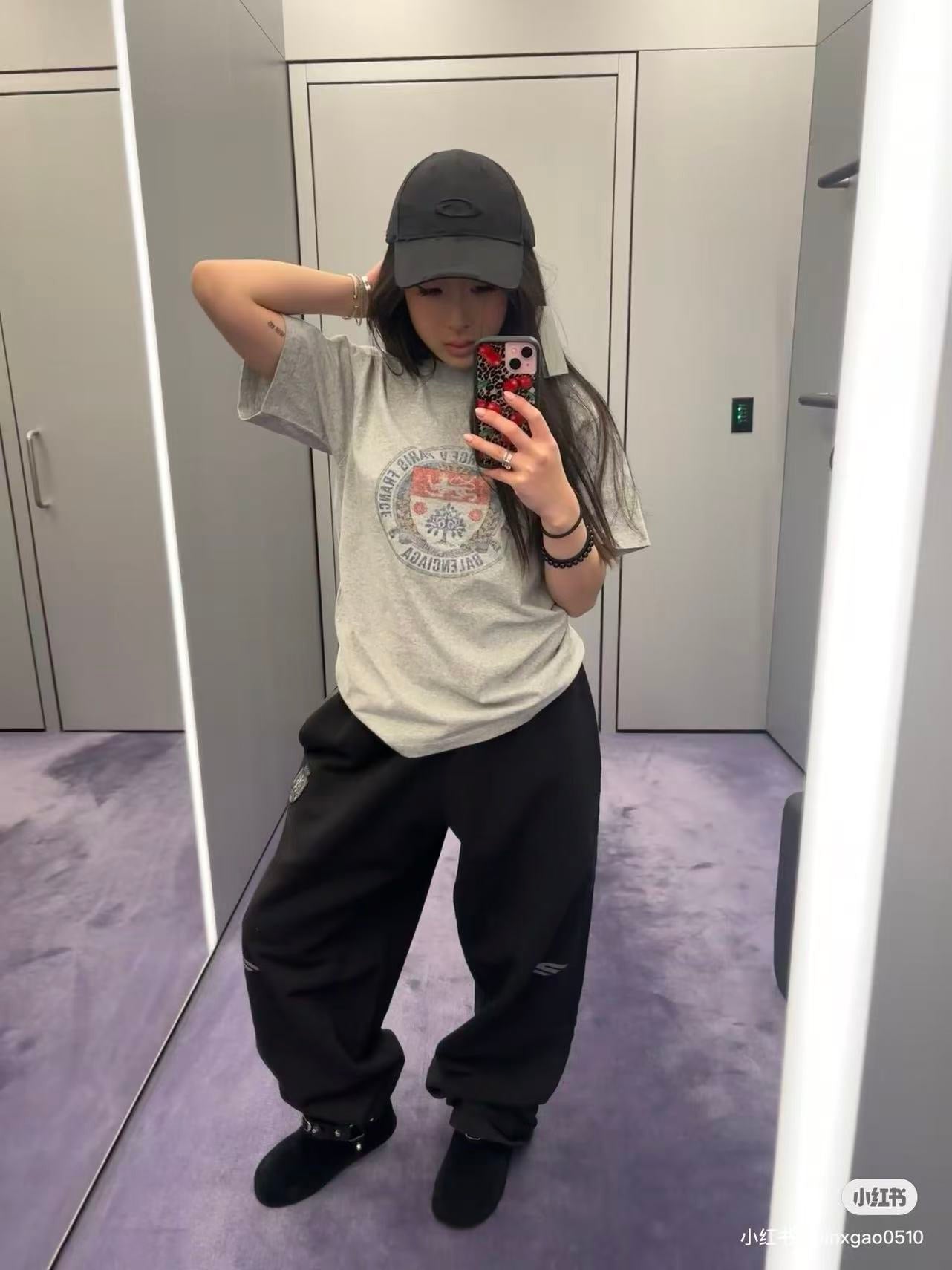 Black and Grey T-shirt