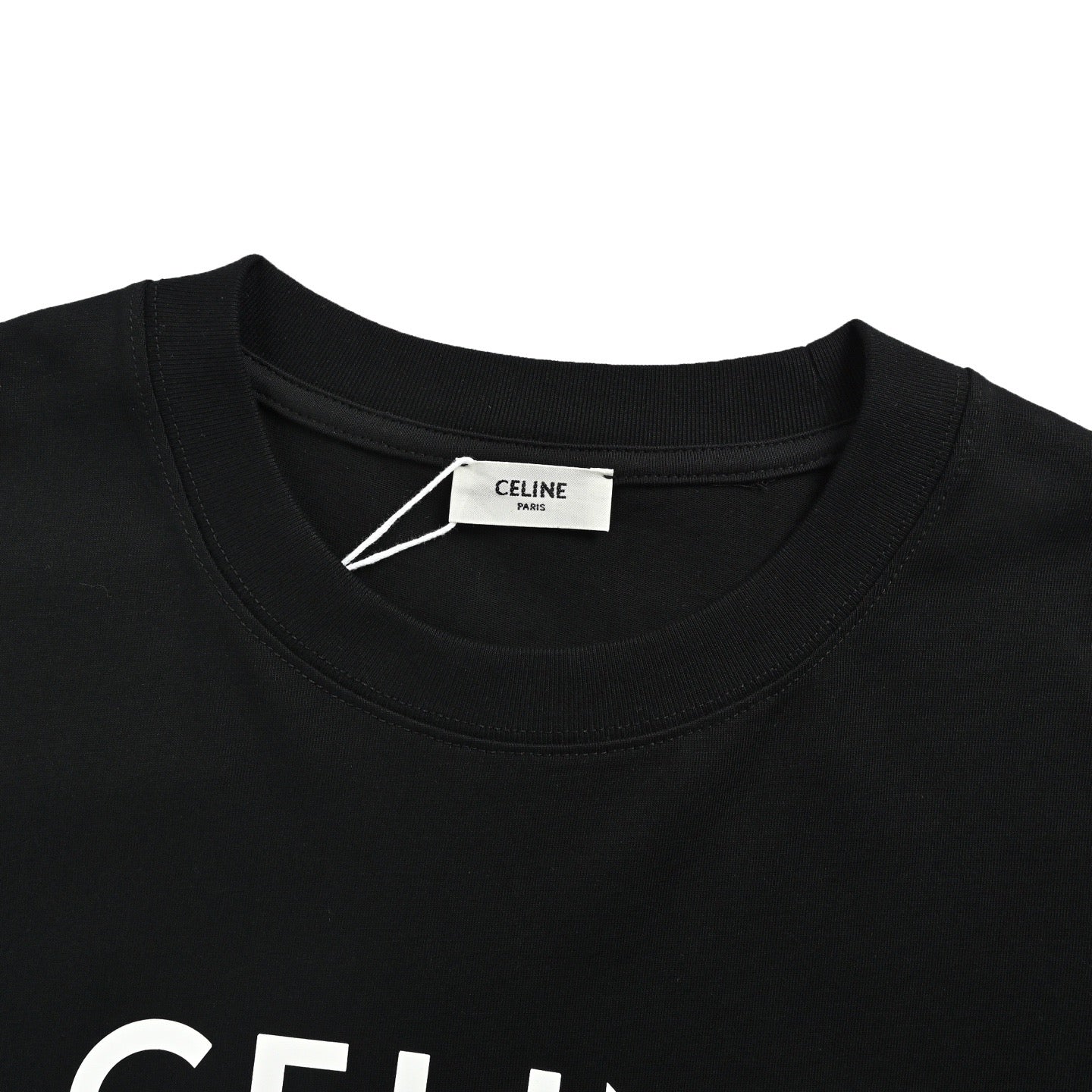 White and Black T-shirt