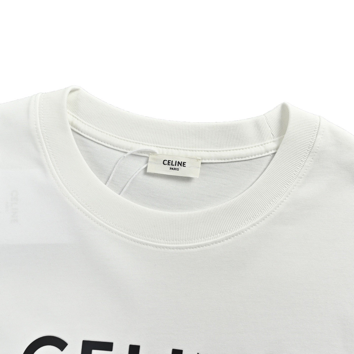 White and Black T-shirt