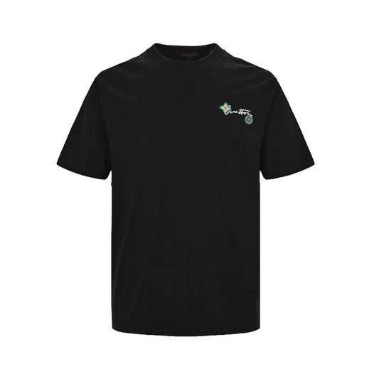 White and Black T-shirt