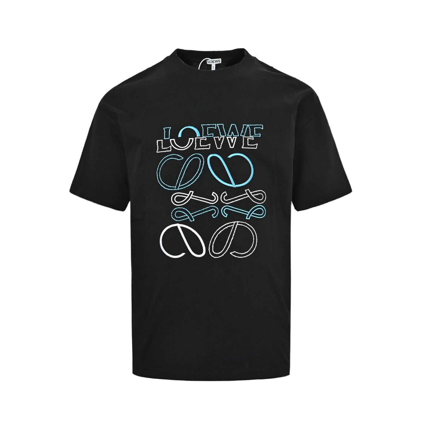 Black and white T-shirt