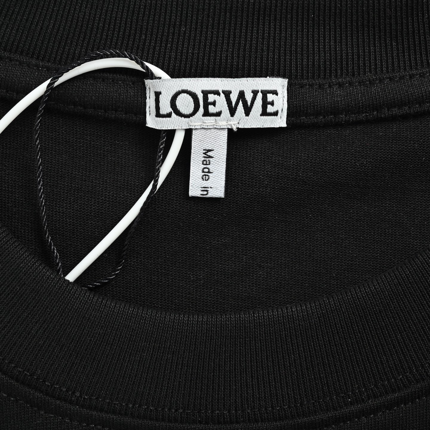 Black and white T-shirt