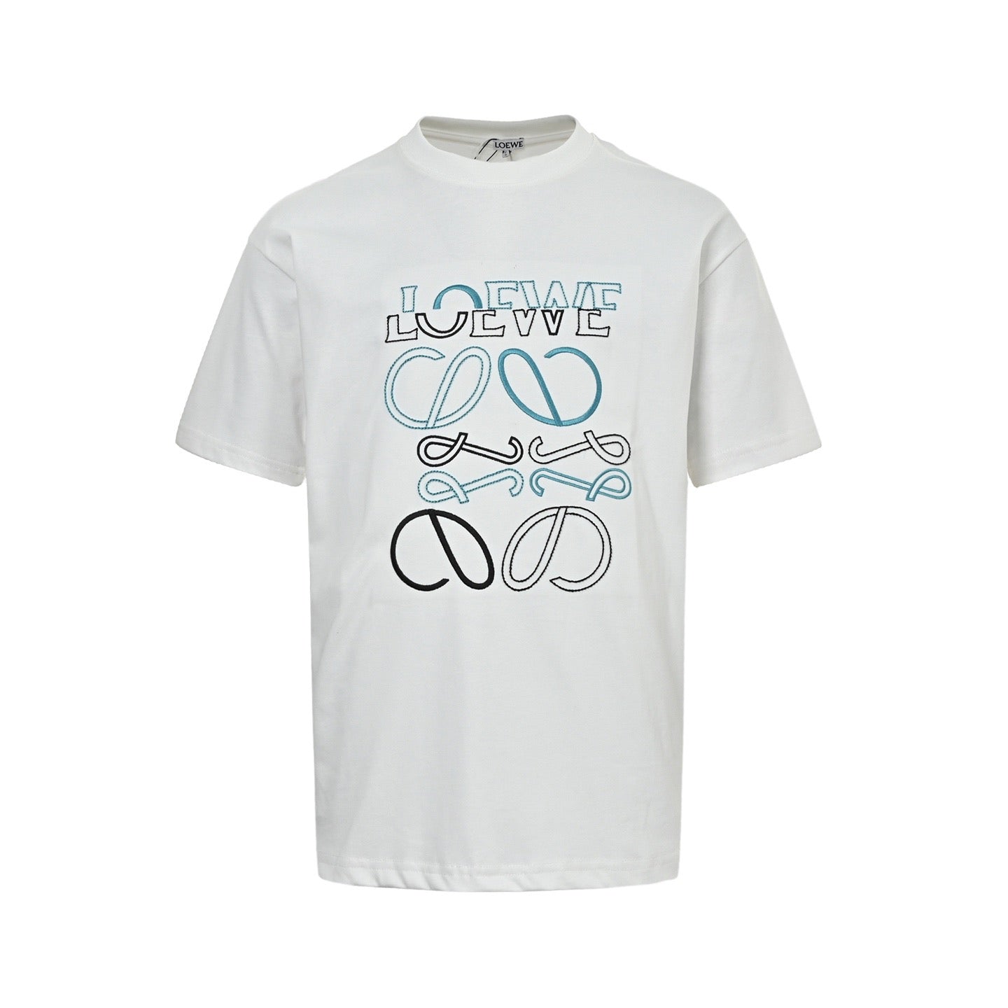 Black and white T-shirt