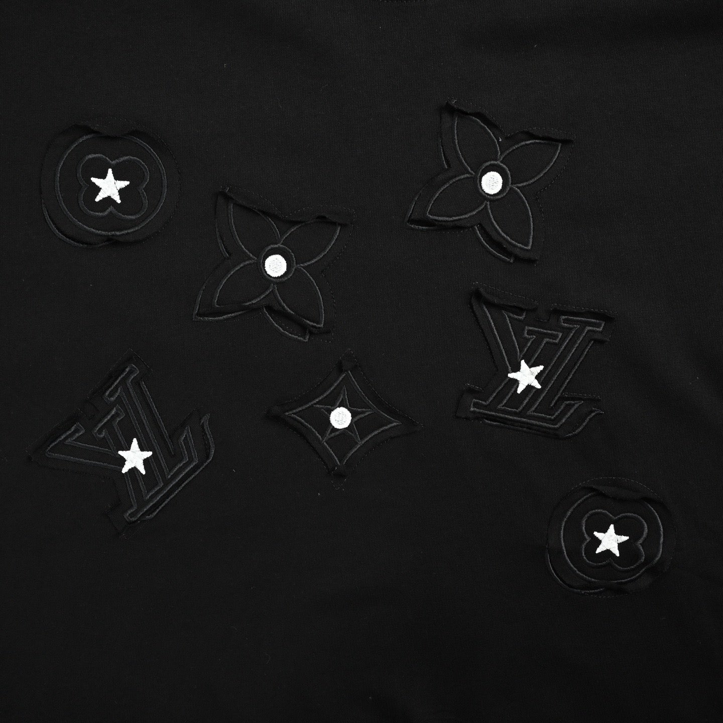 White and Black T-shirt