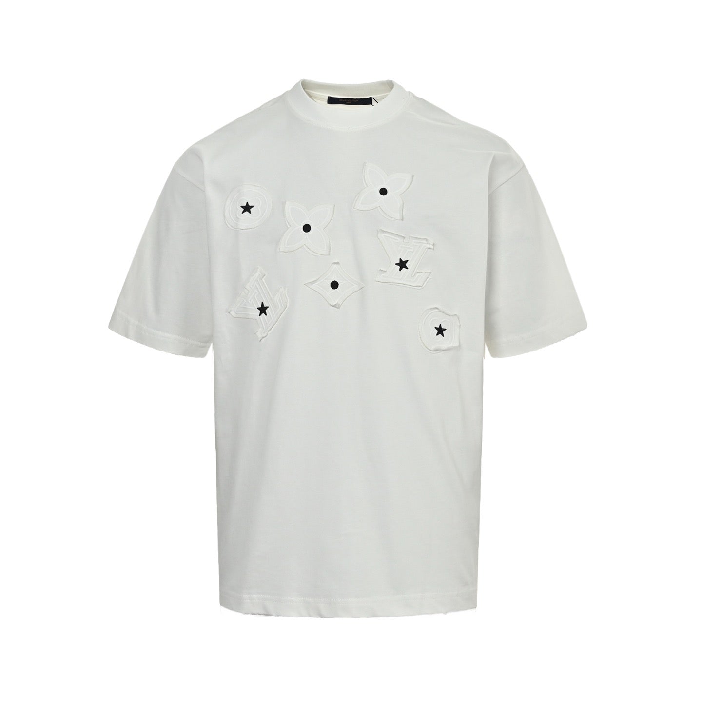 White and Black T-shirt
