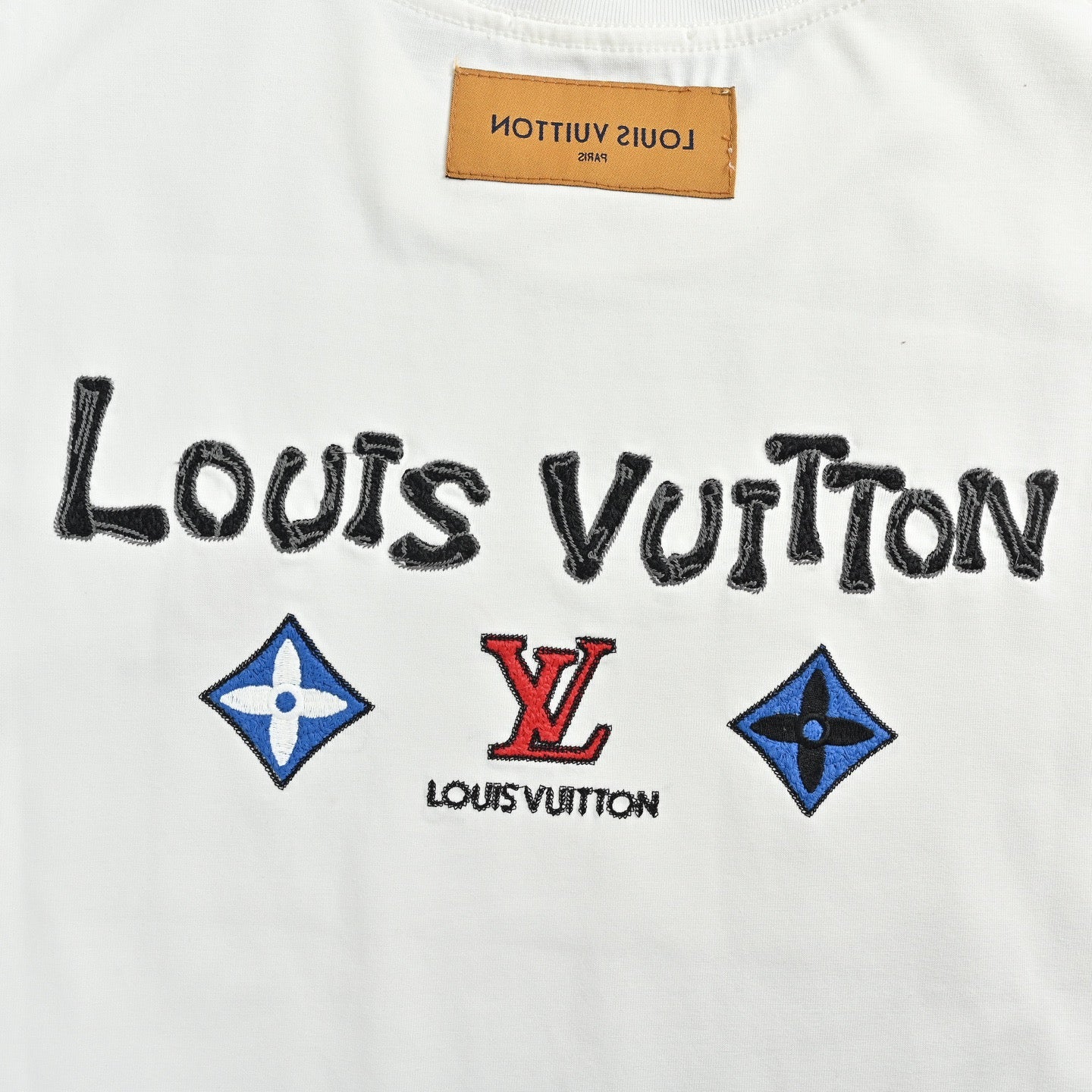 White and Black T-shirt