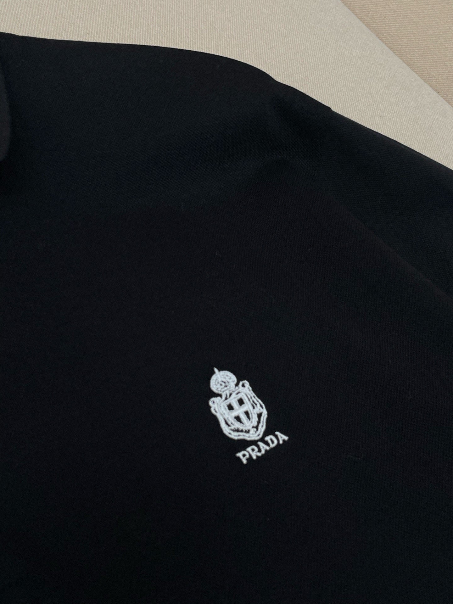 Black and White Polo