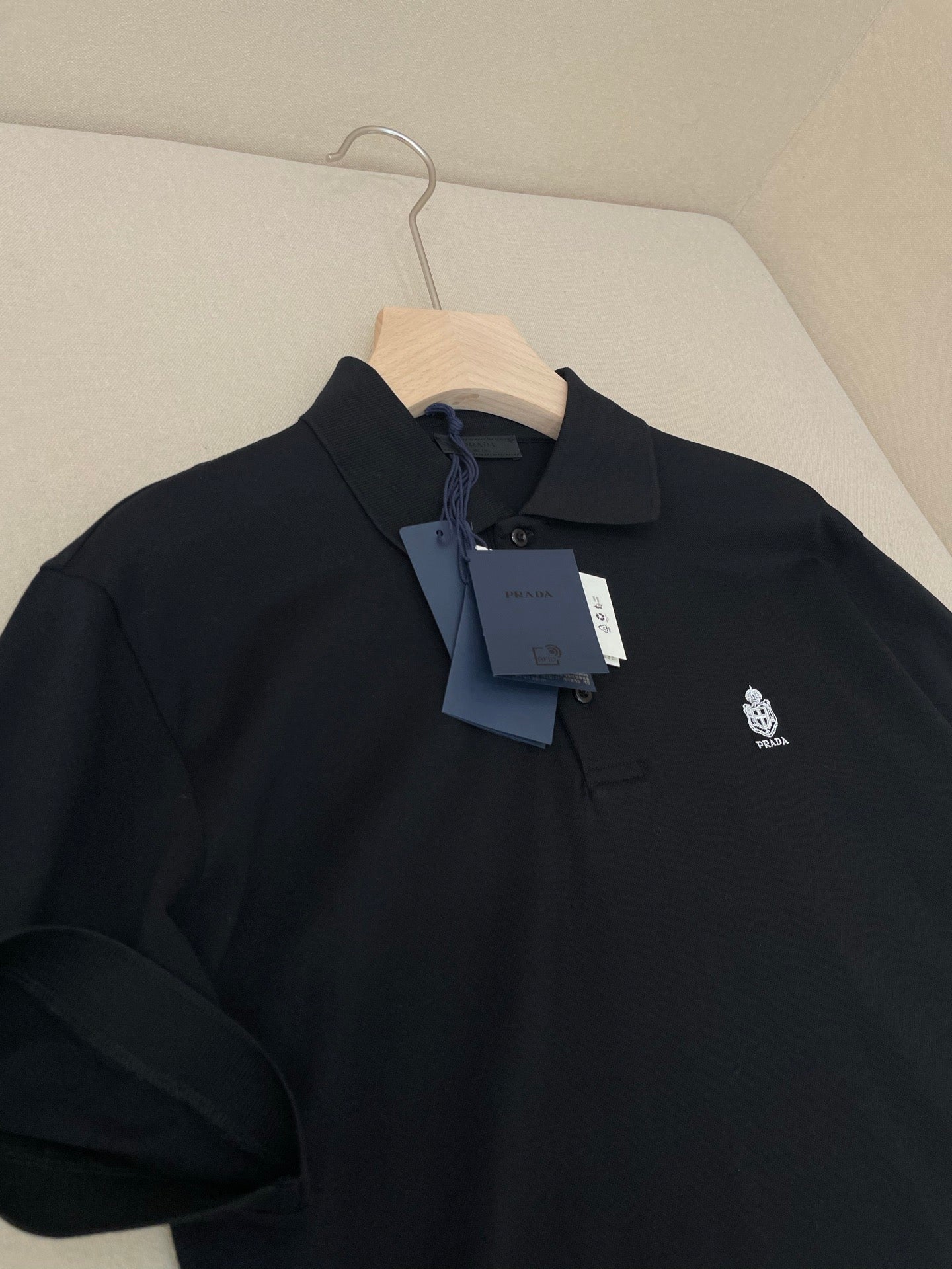 Black and White Polo