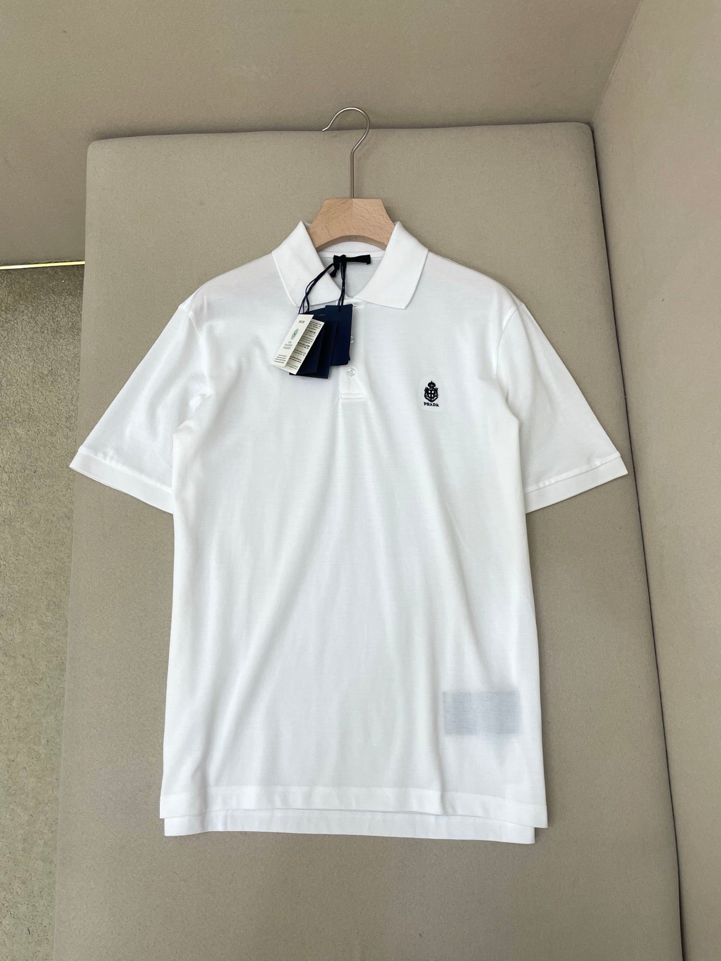 Black and White Polo
