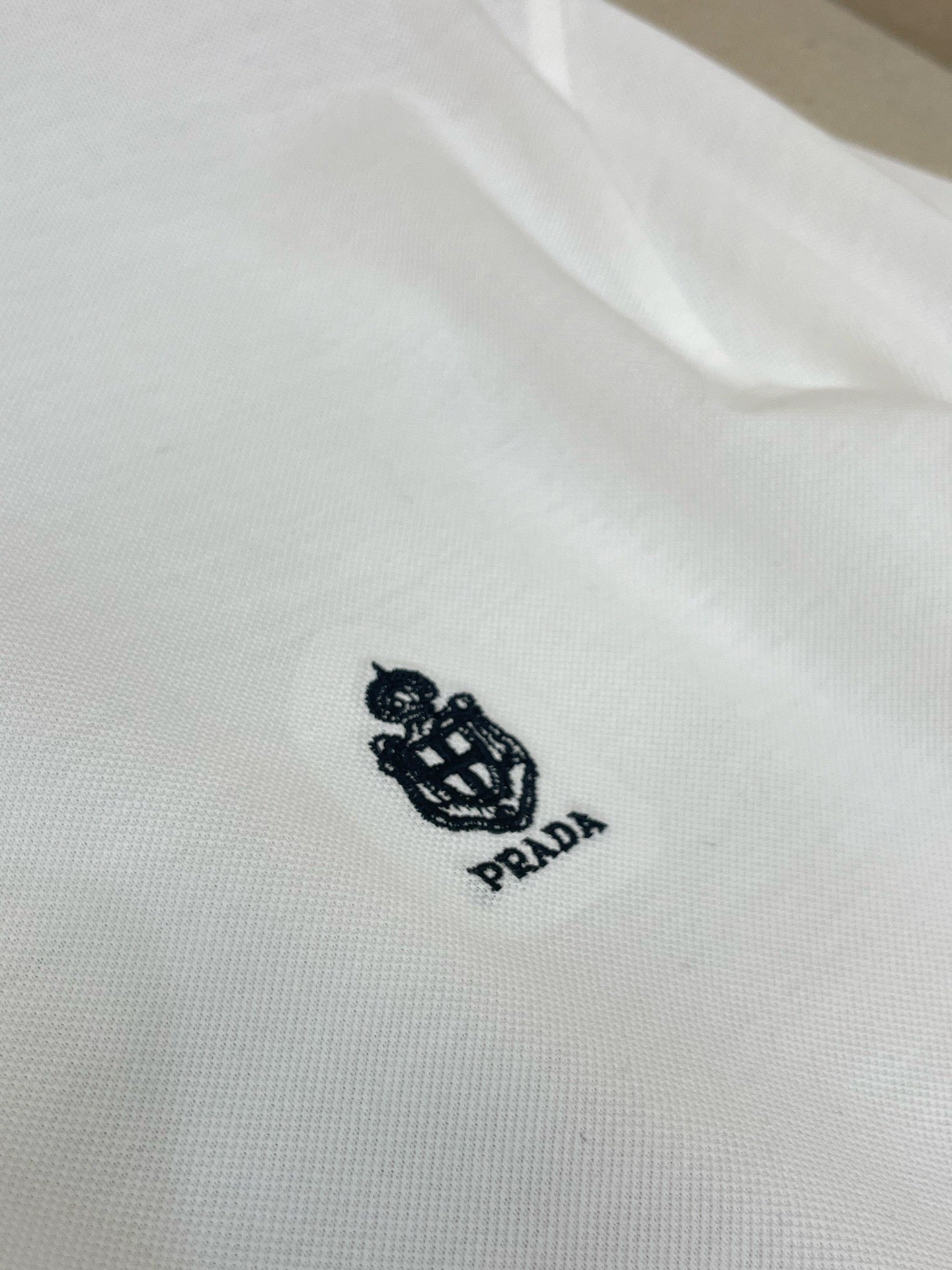 Black and White Polo