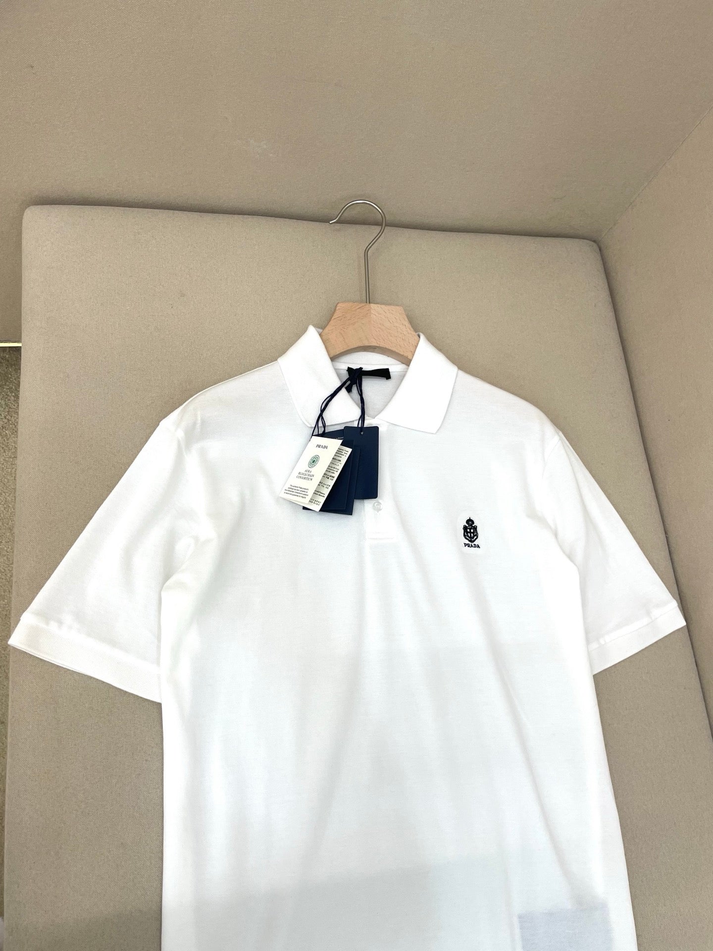 Black and White Polo