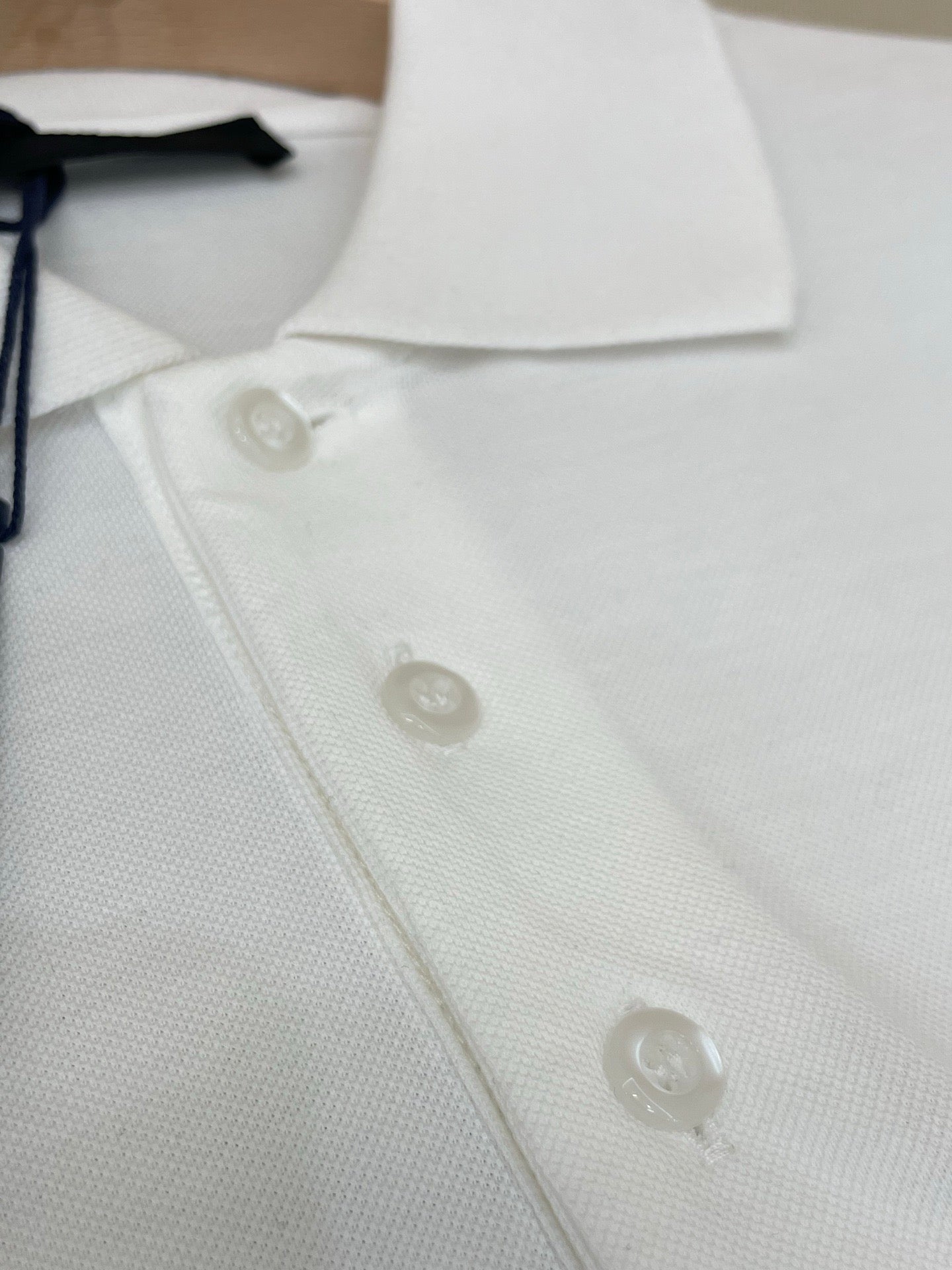 Black and White Polo