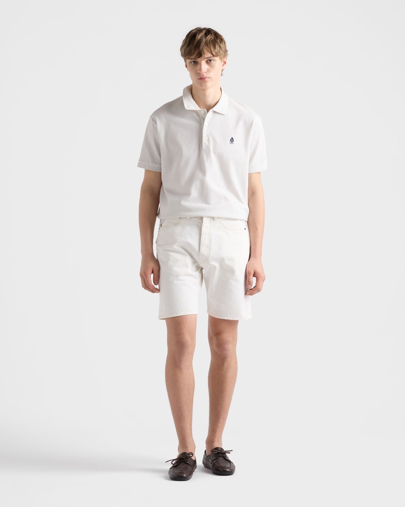 Black and White Polo