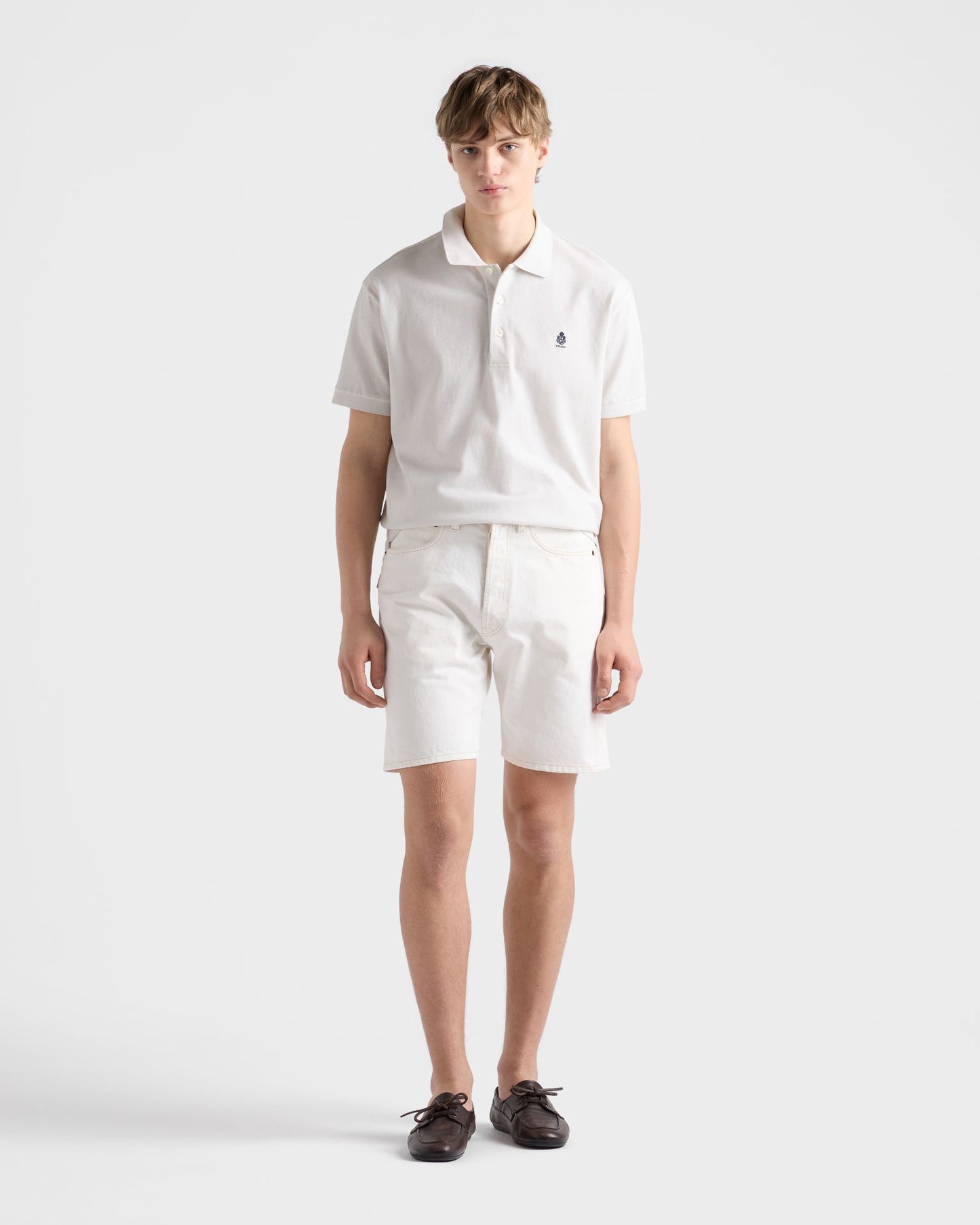 Black and White Polo