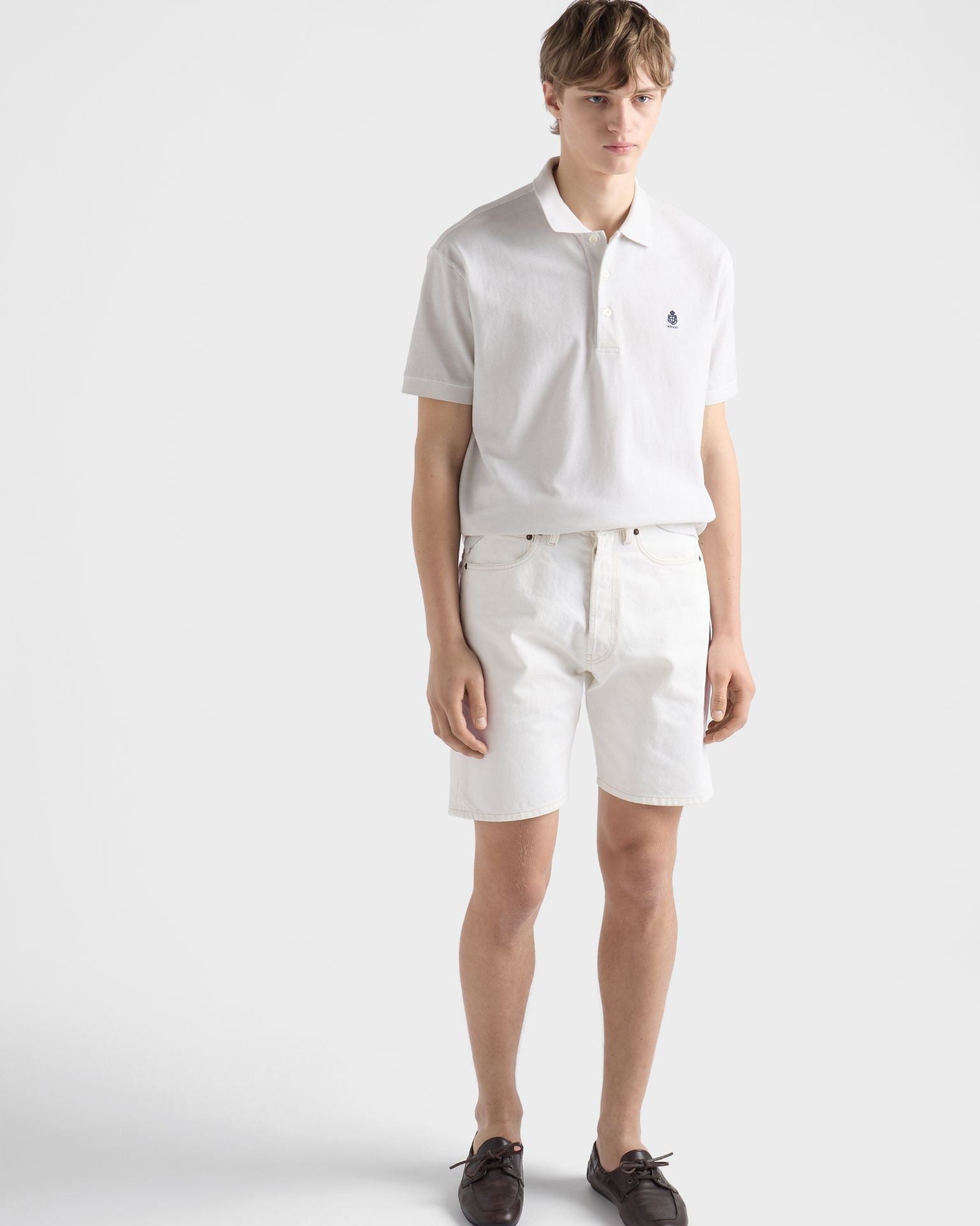 Black and White Polo