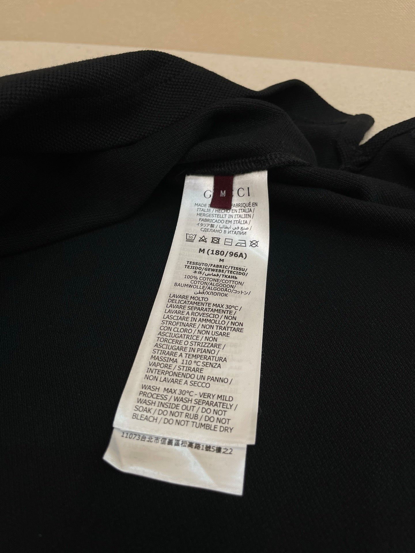 Black and White Polo - FashionHype.xyz