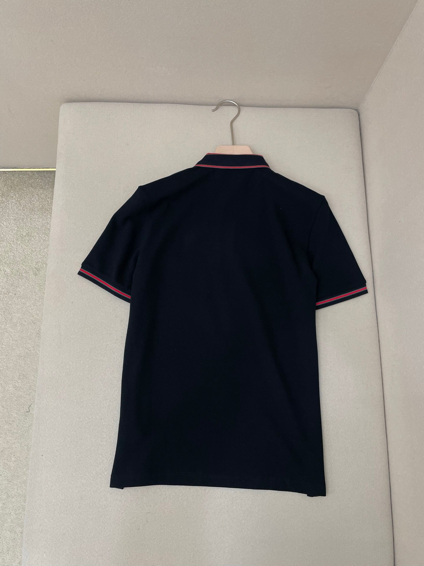 Black and White Polo - FashionHype.xyz